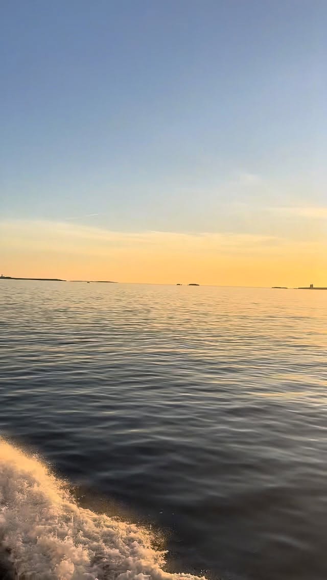 There is something quietly magical about crossing the water with purpose.

The f