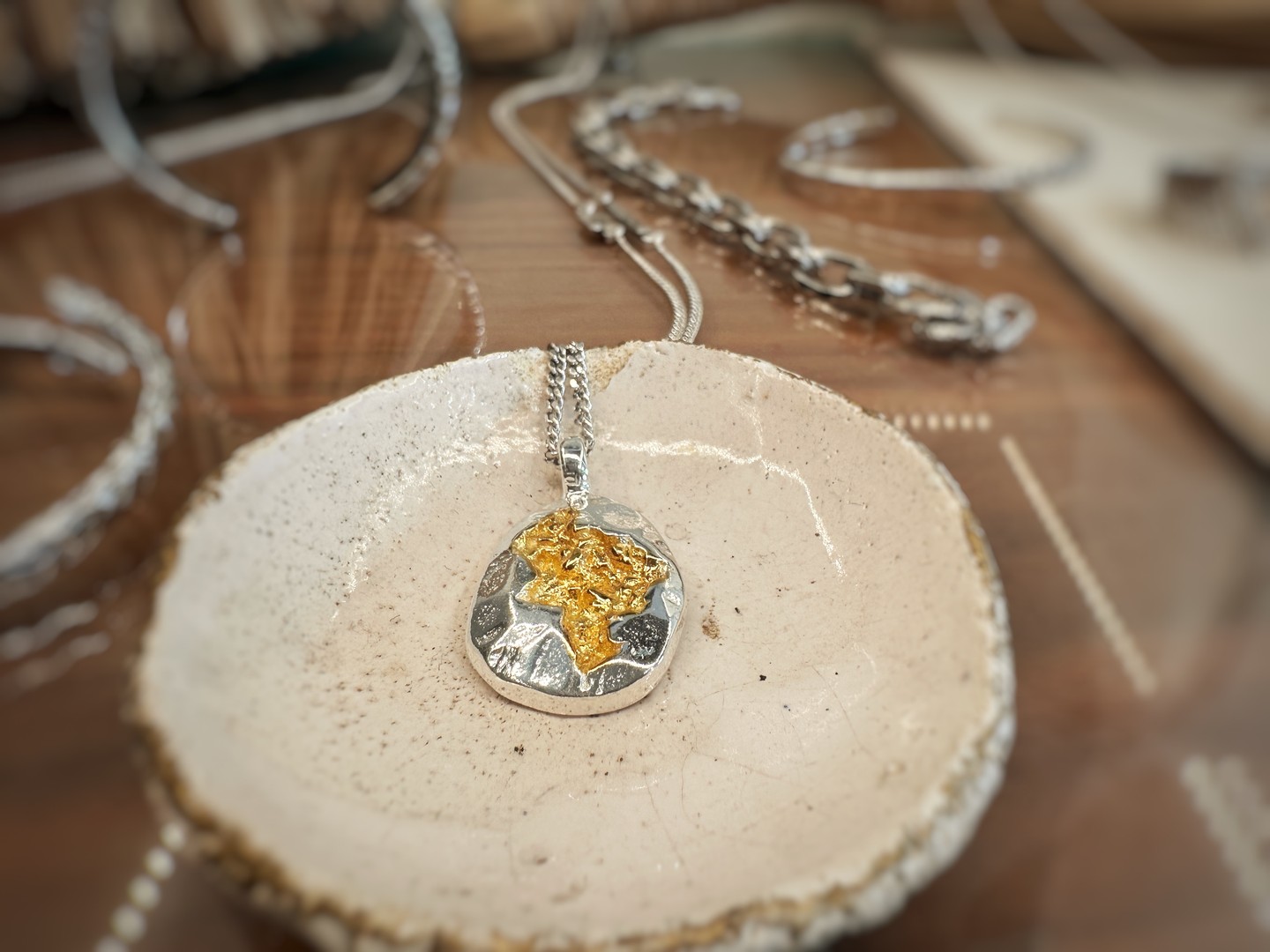 Some pieces carry a weight that has nothing to do with the metal they're made fr